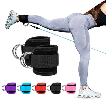Gym Ankle Cuffs for Glute and Leg Strength Training
