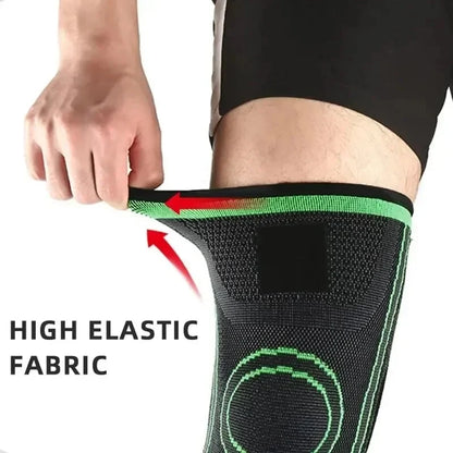 Knee Compression Sleeve with Adjustable Straps, view 3