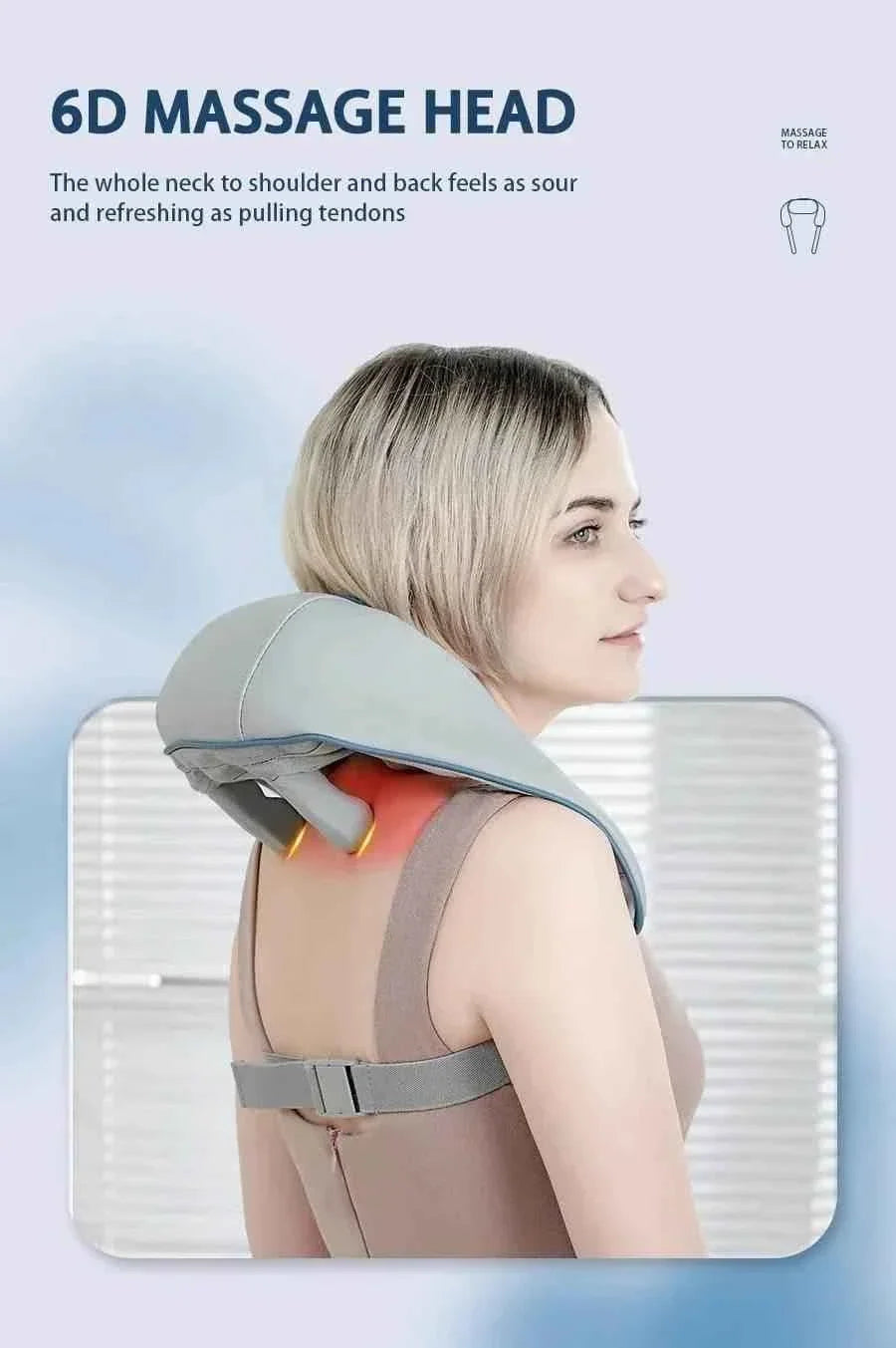 Smart Neck Massager, Multifunctional