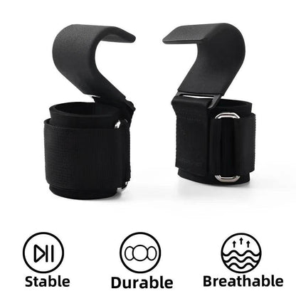 Non-Slip Weight Lifting Hooks, 2-Piece, view 5