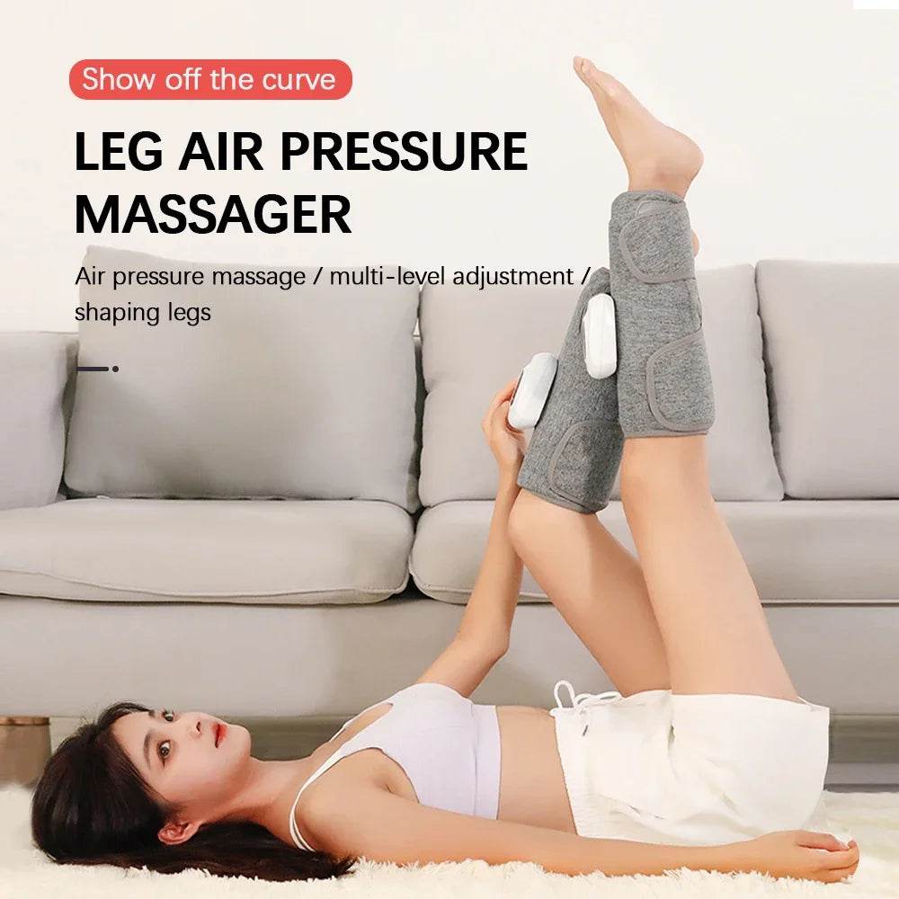 Rechargeable Air Compression Leg Massager, view 2