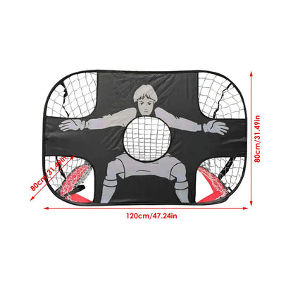 Portable Folding Soccer Goal for Kids
