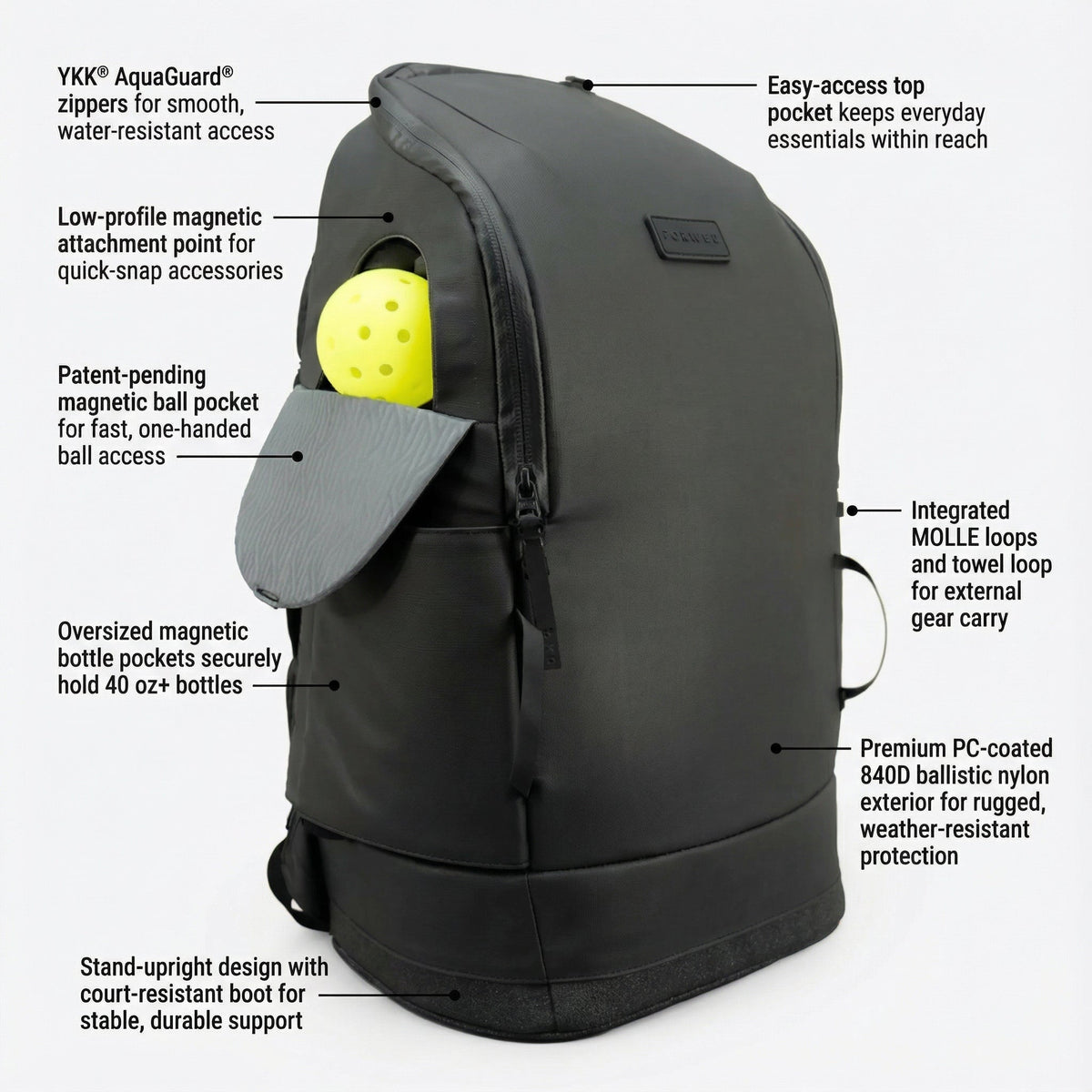 FORWRD Court Caddy 30L Pickleball Backpack