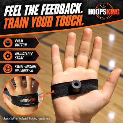 HoopsKing No Palm Dribbling & Shooting Aid, Pair, view 3