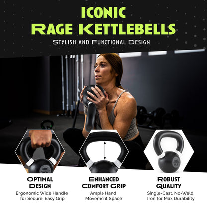 Single Cast Iron Kettlebell