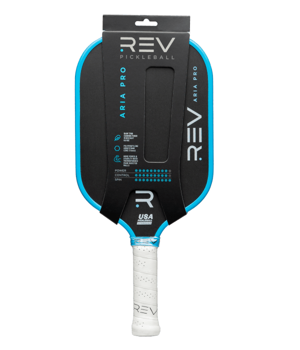 REV Aria Pro Carbon Fiber Pickleball Paddle
